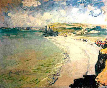 Claude Monet The Beach at Pourville